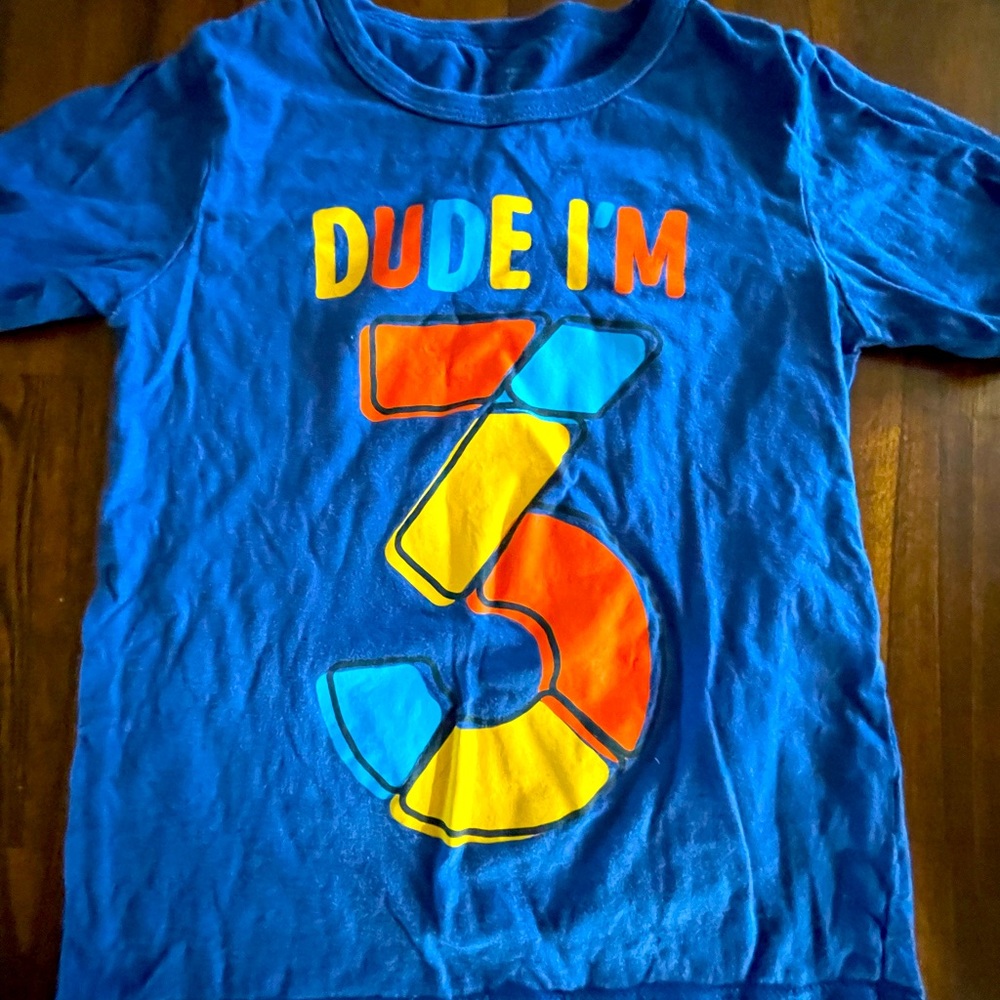 Boys birthday T-shirt